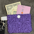 Keychain Wallet - Purple