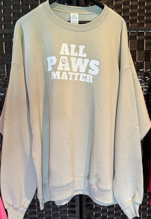 All Paws Matter™ Crewneck