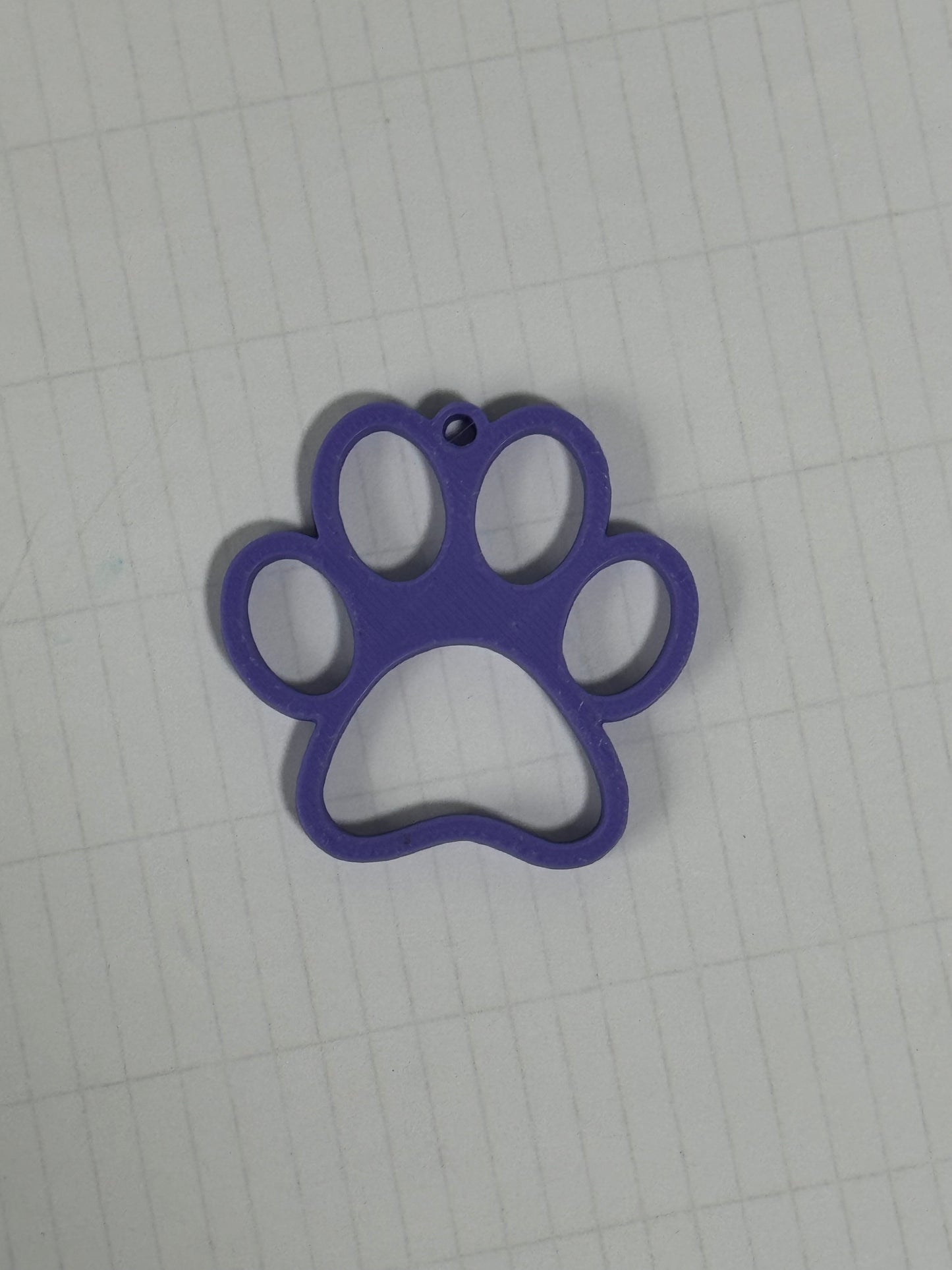 Paw Print (Outline) Keychain